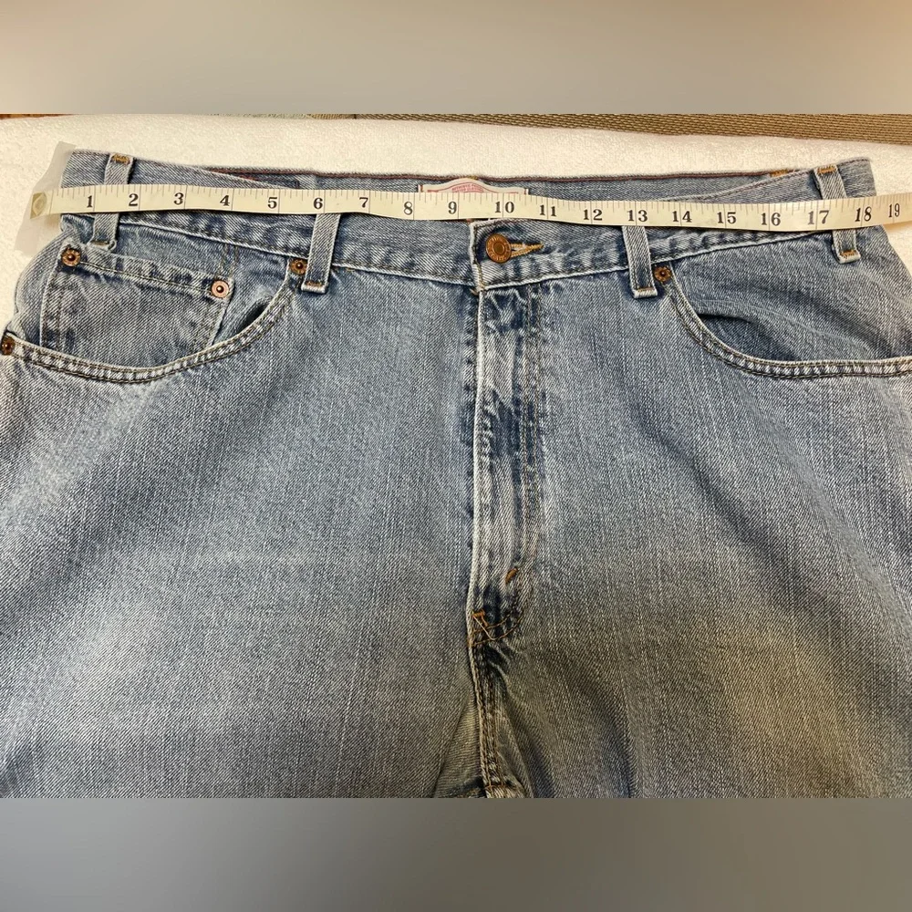 Wrangler Premium Quality Jeans Straight 38x32 Men pre-owned Blue